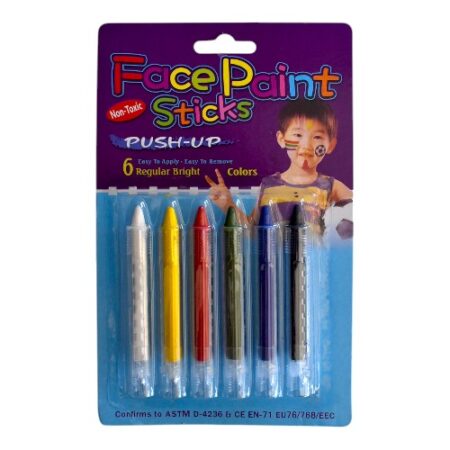 6 colors face paint