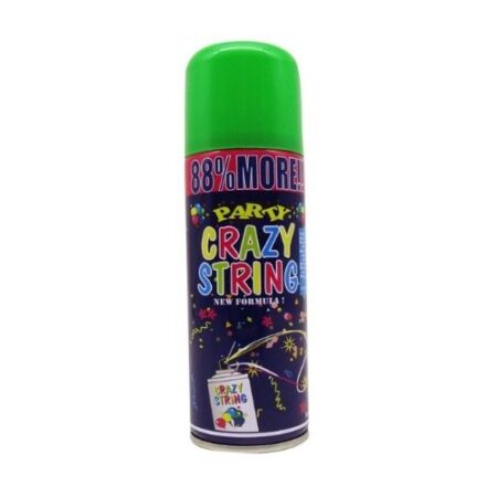 Party Crazy String Spray 250ml Green