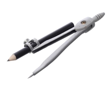 compass with a pencil (برجل)