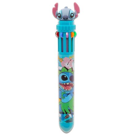 Stitch Pen Set - 10 Colors in a Gift Set. Lilo & Stitch ballpoint pens for kids.