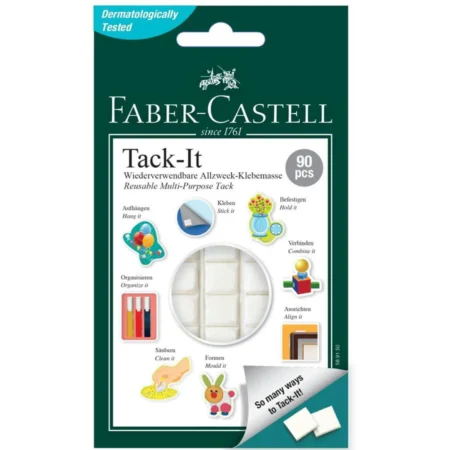 Faber-Castell Faber Castell Tack It Glue Tack Adhesive Pack of 90 Pieces