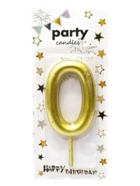 Golden candle number 0