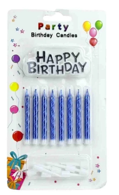 Birthday candles for parties