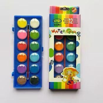 Watercolors, 12 colors