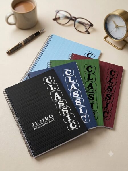 كشكول سلك 160 ورق مسطر Spiral Notebook, 160 Sheets Vienna single line