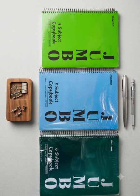 كشكول سلك 240 ورق مسطر Spiral Notebook, 240 Sheets Vienna single line