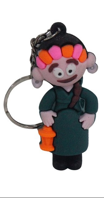 سلسلة مفاتيح من السيليكون