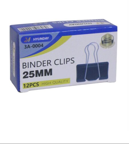مشابك ورق عريضة 3A-0004 25mm 12PCS