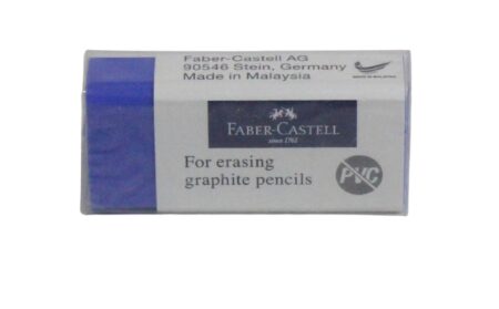 Faber-Castell Blue PVC-Free Eraser