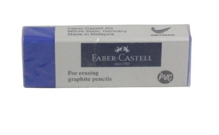 Faber-Castell Blue PVC-Free Eraser