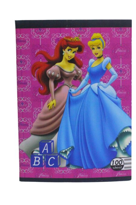 100-page notebook, size 16*22.5, English