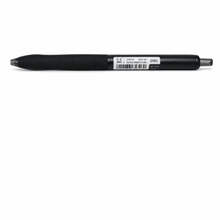 Deli S/W/OS G075-BK 0.5mm Retractable Gel Pen