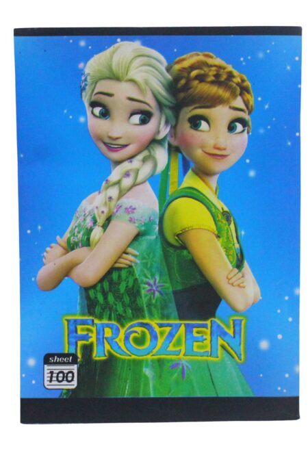 100-page notebook, 16*22.5 cm, lined