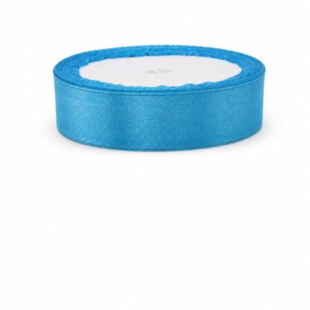 Blue Satin Ribbon Roll