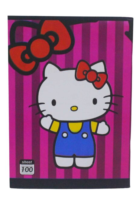 100-page notebook, 16*22.5 cm, lined