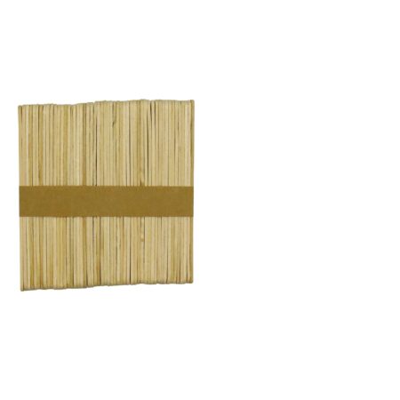 Small wooden tongue depressor